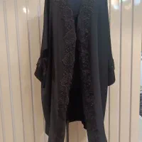 مانتو عبایی مشکی