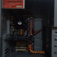 کیس کامپیوتر با همه قطعات