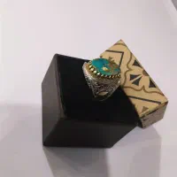 انگشتر نقره فیروز