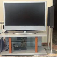 تلویزیون و آمپلی فایر به همراه ۴ عدد بلند گو|تلویزیون و پروژکتور|تهران, قلهک|دیوار