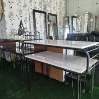 میز ناخن استاتیک دو سر گرد تک نفره زرکالا