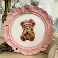 تابلو طرح خرس