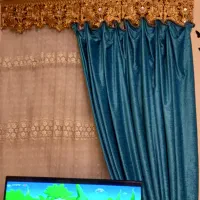 پرده کاملا سالم و نو