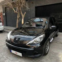 ۲۰۷مشکی،مدل۹۹،کم‌کار،بدنه‌آیینه