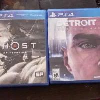 3 عدد بازی در حد نو ps4 ردد2.گوست سوشیما.دیتروید|کنسول، بازی ویدئویی و آنلاین|رامسر, |دیوار