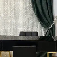 میز آرایش کشو دار،صندلی چرخ دار