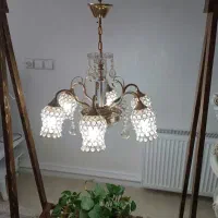 لوستر فلزی زیبا