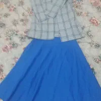 کت دامن کلوش دامن لیکت دامن