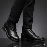 نیم بوت مردانه COCO مشکی مدلSalivan|کیف، کفش، کمربند|بانه, |دیوار