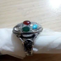 انگشتر نقره قدیمی|کلکسیون اشیاء عتیقه|شیراز, شهرک سراج|دیوار