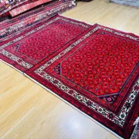 جفت قالیچه حسین اباد طرح افشان|فرش|تهران, سلسبیل شمالی|دیوار