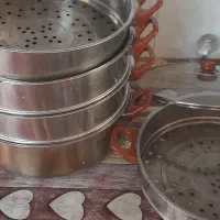 بخارپز استیل|ظروف پخت‌وپز|خمینی‌شهر, |دیوار