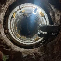 چاه کن مقنی  حفر چاه لوله کشی فاضلاب چاه کن ابی