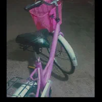 دوچرخه صورتی دخترانه|دوچرخه، اسکیت، اسکوتر|اهواز, سیصد دستگاه|دیوار