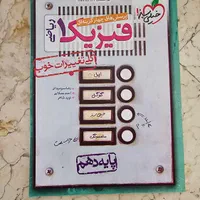 کتاب تست فیزیک دهم رشته ریاضی خیلی سبز|کتاب و مجله آموزشی|تهران, دبستان|دیوار