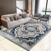 فروش ویژه رو فرشی قالی وارداتی 6متری تری لایو
