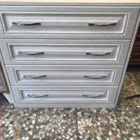 دراور سفید چهار کشو|جاکفشی، کمد، دراور|رباط‌کریم, رباط‌کریم|دیوار