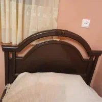 تخت خواب تک نفره چوبی