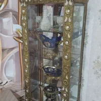 فروش بوفه ، ساعت ، آیینه شمعدان برنز