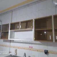 کابینت فلزی/هود|آب‌چکان و نظم‌دهنده ظروف|تربت‌حیدریه, یحیی آباد|دیوار