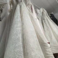 تعداد۹عددلباس عروس درحدنو