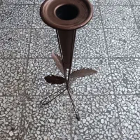 گلدان فرفورژه فلزی