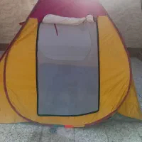 چادر مسافرتی ۱۰ نفره ۲منظوره هم پشه بند هم چادر|کوهنوردی و کمپینگ|خمینی‌شهر, |دیوار