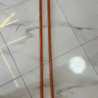 دسته چوبی جارو و تی