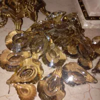 11تا لاله لوستر وارداتی کریستال شفاف|لوستر و چراغ آویز|تهران, کیانشهر|دیوار