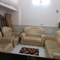 مبلمان راحتی ۷ نفره به علاوه یک مبل تک|مبلمان خانگی و میز عسلی|قم, بلوار امین و ساحلی|دیوار