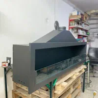 شومینه دیواری گازی ۱۸۰ سانت مدرن|بخاری، هیتر، شومینه|جاجرود, |دیوار