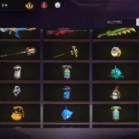 اکانت فری فایر قدیمی با بنر 5 ساله