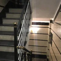 اجرای نرده استیل حفاظ استیل پله استیل .