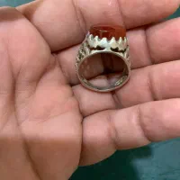 انگشتر عقیق یمنی اصل|کلکسیون اشیاء عتیقه|بندرعباس, |دیوار