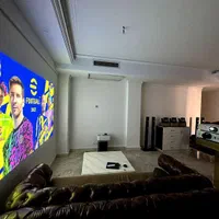ویدیو پروژکتور جایگزین تلویزیون تصویر بزرگ LCD|تلویزیون و پروژکتور|فسا, |دیوار