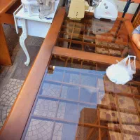 میزناهارخوری هشت نفره چوبی اصل|میز و صندلی غذاخوری|ساری, |دیوار