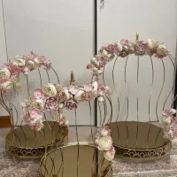 استند فلزی  دکوری بله برون