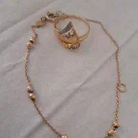 انگشتر و دستبند طلا سبک وپر نما