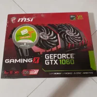 کارت گرافیک ۱۰۶۰ ۶گیگ MSI پلمپ با فن کاستوم