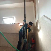 مقاوم سازی کاشت میلگرد کرگیری FRP در گیلان تضمینی|خدمات پیشه و مهارت|رشت, یخسازی|دیوار