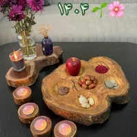 نوروز با هفت سین چوبی