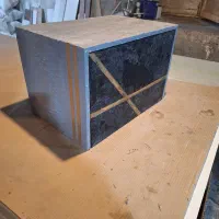 کابینت روشویی بدون سنگ