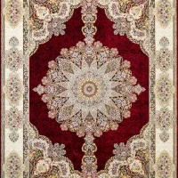 فرش ۹متری /۱۲۰۰شانه/لاکی کف ساده /تمام نخ /تهران