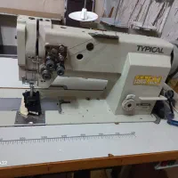 چرخ خیاطی دوسوزنه دوماکو تیپیکال و دوپایه۱۲درجه