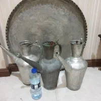 مجمعه مسی کنگره دارآفتابه مسی کفگیر روحی