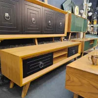 آینه کنسول بلوط|بوفه، ویترین، کنسول|مشکین‌دشت, |دیوار