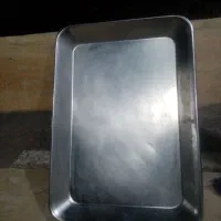 سینی استیل بزرگ