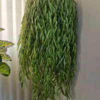 گلدان ،گل ،درختچه بید مجنون مصنوعی