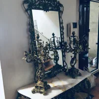 آینه و کنسول برنز