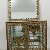کنسول.گلدان.میز خاطره.ساعت برنز اصل به شرط|بوفه، ویترین، کنسول|ماهدشت, |دیوار